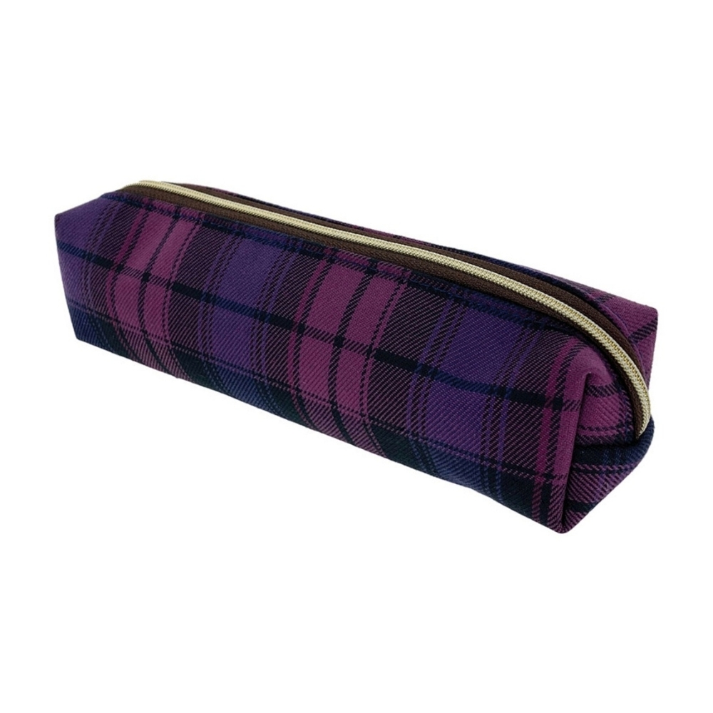 Waterproof Plaid Pencil Case Makeup Pouch